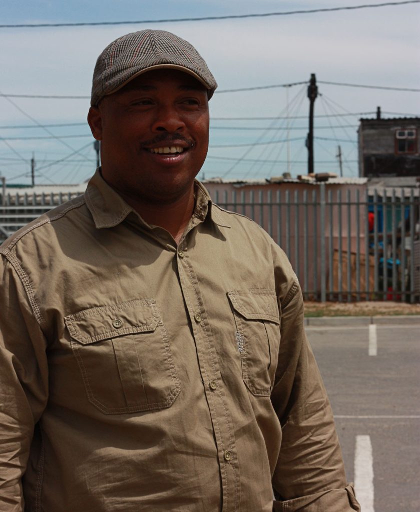 Former Ward 104 councillor Lubabalo Makeleni, who participated in negotiations to relocate Siyahlala residents.